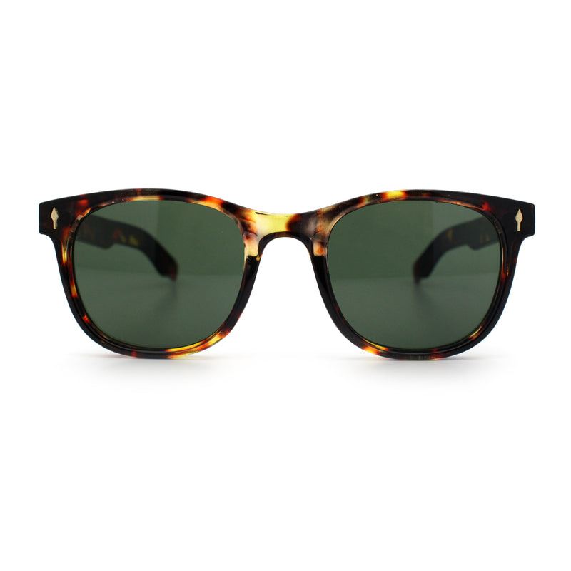 Gentlemanly Retro Horn Rim Hipster Fashion Plastic Sunglasses