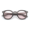 Vintage Style Iconic Keyhole Horn Rim Plastic Round Hipster Sunglasses