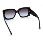 Womens Classy Thick Plastic Square Rectangle Butterfly Designer Sunglasses