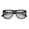 Oversized Large Horn Rim Dimensional Thick Plastic Rectangle Sunglasses