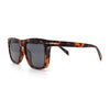 Oversized Large Horn Rim Dimensional Thick Plastic Rectangle Sunglasses