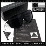 Mens Geometric Oversized Shield Sport Plastic Wrap Riding Sunglasses