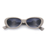 Womens Star Stud Jewel Trim Arm Mod Cat Eye Plastic Fashion Diva Sunglasses