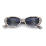 Womens Star Stud Jewel Trim Arm Mod Cat Eye Plastic Fashion Diva Sunglasses