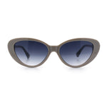 Womens Star Stud Jewel Trim Arm Mod Cat Eye Plastic Fashion Diva Sunglasses