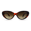 Womens Star Stud Jewel Trim Arm Mod Cat Eye Plastic Fashion Diva Sunglasses