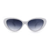 Womens Star Stud Jewel Trim Arm Mod Cat Eye Plastic Fashion Diva Sunglasses