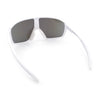 Mens Oversized Shield Color Mirror Sport Wrap Plastic MTB Rectangle Sunglasses