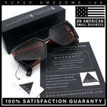 Womens Geometric Hexagon Thick Triangle Temple Mod Plastic Sunglasses