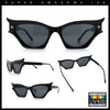 Womens Rich Gilded Age Opulent Gothic Cat Eye Plastic Fashion Sunglasses