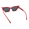 Womens Rich Gilded Age Opulent Gothic Cat Eye Plastic Fashion Sunglasses