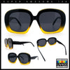 Womens Mod Retro Oversized Thick Plastic Minimal Designer Sunglasses