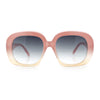 Womens Mod Retro Oversized Thick Plastic Minimal Designer Sunglasses