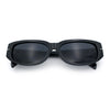 Womens Classy Designer Thick Arm Rectangular Mod Plastic Fashion Sunglasses