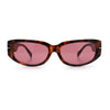 Womens Classy Designer Thick Arm Rectangular Mod Plastic Fashion Sunglasses