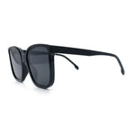 Interchangeable Lens Oversized Horn Rim Plastic Fashion Sunglasses