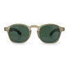 Iconic Keyhole Hipster Fashion Round Horn Rim Snug Plastic Sunglasses