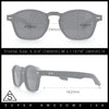 Iconic Keyhole Hipster Fashion Round Horn Rim Snug Plastic Sunglasses