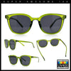 Womens Minimal Horn Rim Classy Boyfriend Normcore Plastic Sunglasses