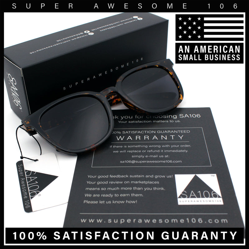 Womens Minimal Horn Rim Classy Boyfriend Normcore Plastic Sunglasses