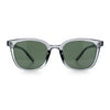 Womens Minimal Horn Rim Classy Boyfriend Normcore Plastic Sunglasses