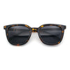 Womens Minimal Horn Rim Classy Boyfriend Normcore Plastic Sunglasses