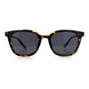 Womens Minimal Horn Rim Classy Boyfriend Normcore Plastic Sunglasses