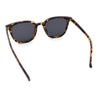 Womens Minimal Horn Rim Classy Boyfriend Normcore Plastic Sunglasses