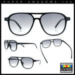 Thin Plastic Racer Boyfriend Retro Fashion Light Sunglasses