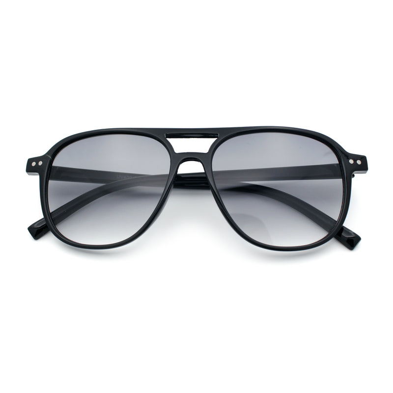 Thin Plastic Racer Boyfriend Retro Fashion Light Sunglasses