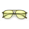 Thin Plastic Racer Boyfriend Retro Fashion Light Sunglasses