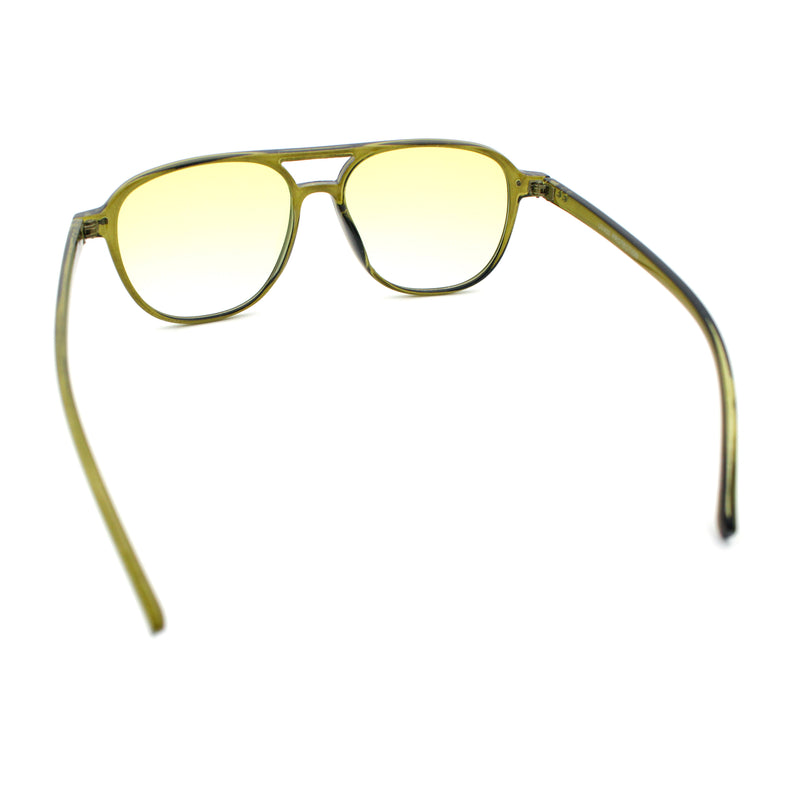 Thin Plastic Racer Boyfriend Retro Fashion Light Sunglasses