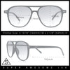Thin Plastic Racer Boyfriend Retro Fashion Light Sunglasses