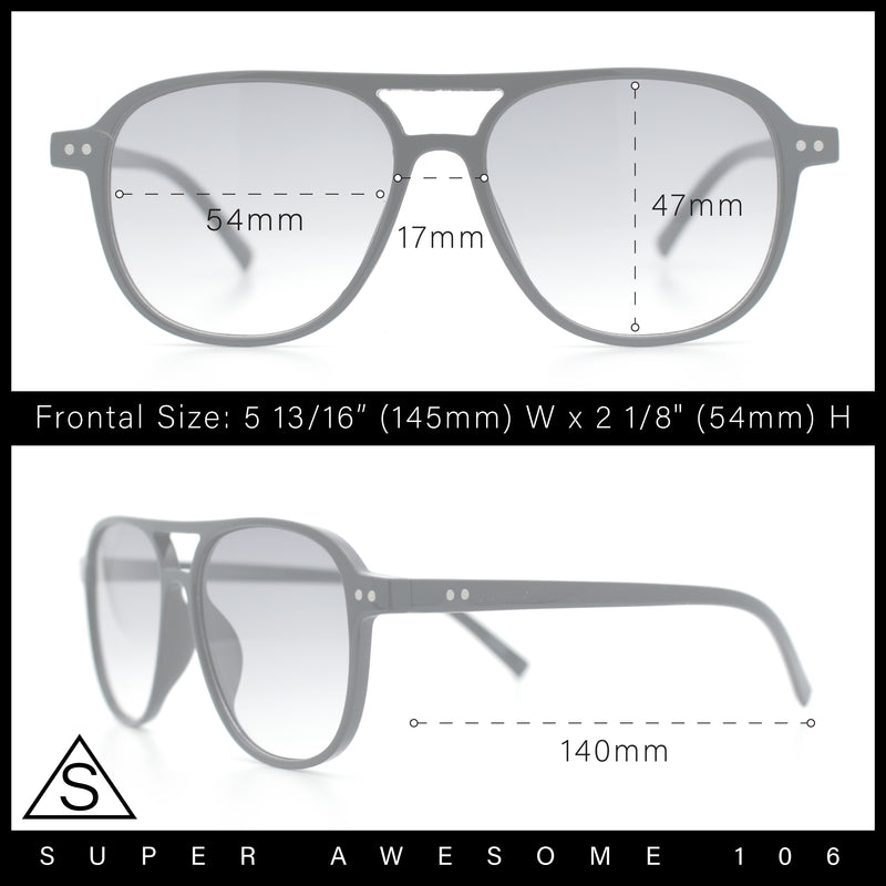 Thin Plastic Racer Boyfriend Retro Fashion Light Sunglasses