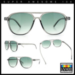 Thin Plastic Racer Boyfriend Retro Fashion Light Sunglasses