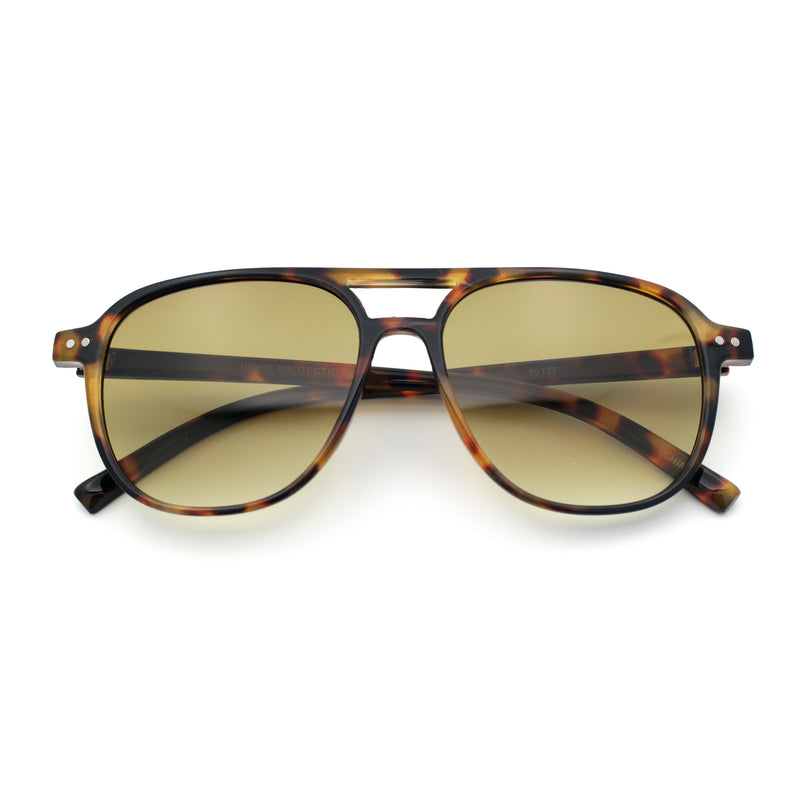 Thin Plastic Racer Boyfriend Retro Fashion Light Sunglasses
