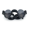 Rad Offbeat Thick Plastic Wave Shape Runway Fashion Sunglasses