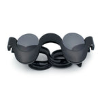 Rad Offbeat Thick Plastic Wave Shape Runway Fashion Sunglasses