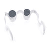 Rad Offbeat Thick Plastic Wave Shape Runway Fashion Sunglasses