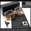 Womens Mod Designer Rectangular Butterfly Thick Plastic Fashion Sunglasses