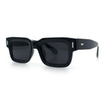 Hipster Thick Plastic Horn Rim Rectangle Gentleman Fashion Sunglasses