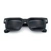 Hipster Thick Plastic Horn Rim Rectangle Gentleman Fashion Sunglasses