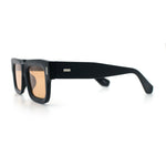 Hipster Thick Plastic Horn Rim Rectangle Gentleman Fashion Sunglasses