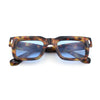 Hipster Thick Plastic Horn Rim Rectangle Gentleman Fashion Sunglasses