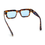 Hipster Thick Plastic Horn Rim Rectangle Gentleman Fashion Sunglasses