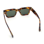 Hipster Thick Plastic Horn Rim Rectangle Gentleman Fashion Sunglasses