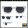 Hipster Thick Plastic Horn Rim Rectangle Gentleman Fashion Sunglasses