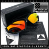 Trendy Y2K Sport Fashion Geometric Vented Oversized Wrap Around Plastic Sunglasses
