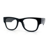 Classic Nerdy Thick Horn Rim Plastic Clear Lens Fashion Eyeglasses
