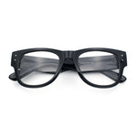 Classic Nerdy Thick Horn Rim Plastic Clear Lens Fashion Eyeglasses